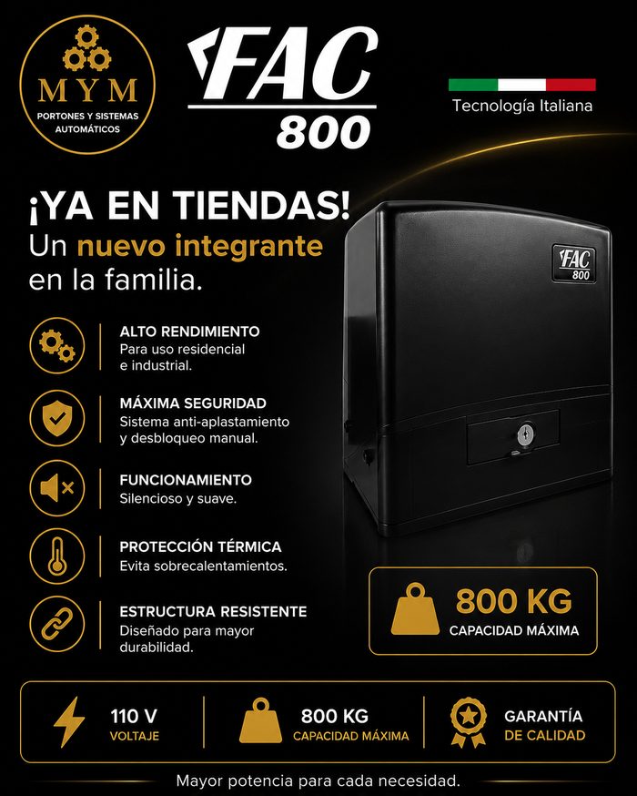 Motor FAAC 800