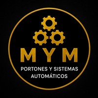 Logo Portones M&M